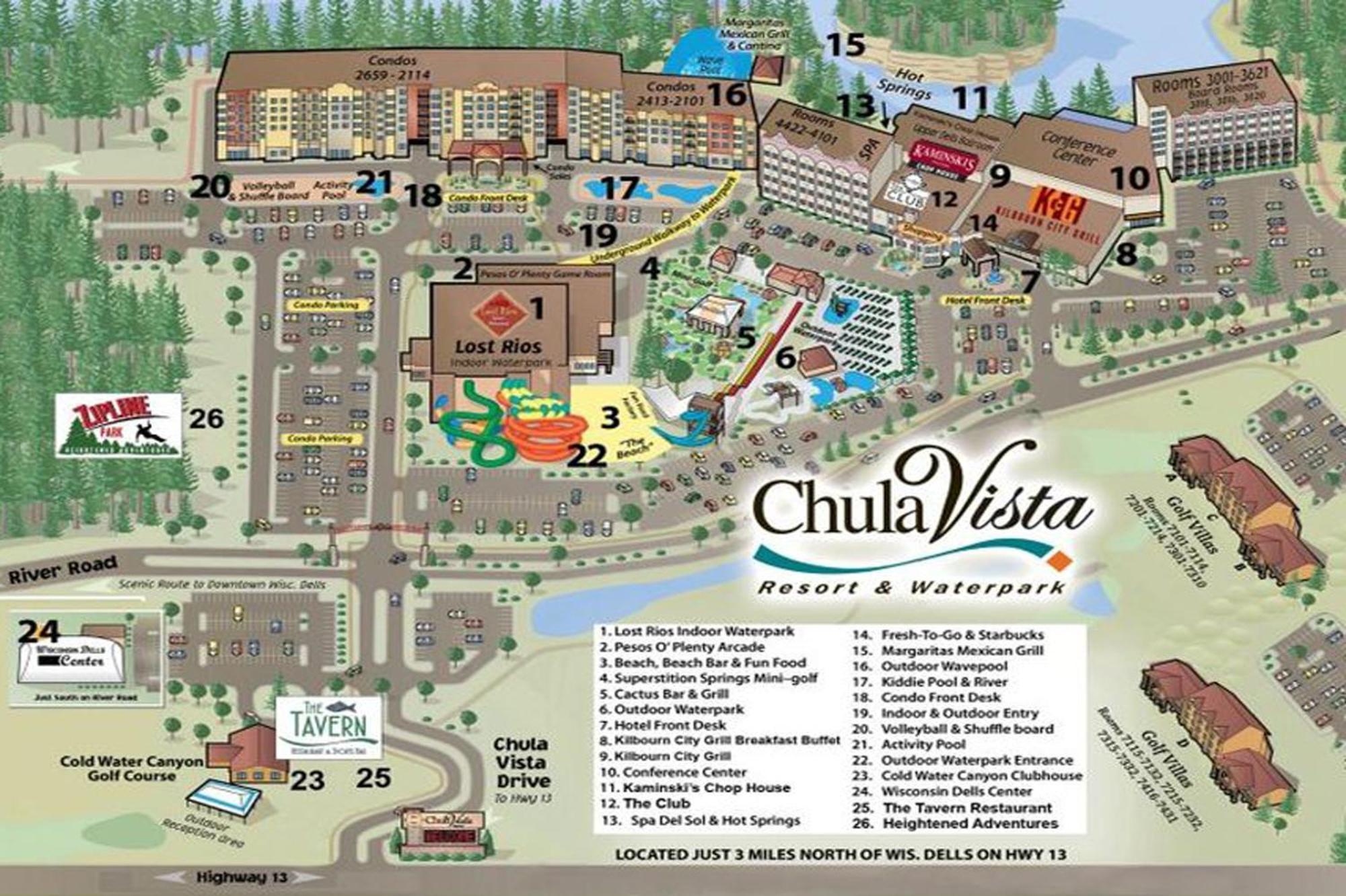 Chula Vista II Villa Wisconsin Dells Rom bilde
